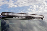Rough Country - LED Light Mount - Upper Windshield - 50 In. Curved - Chevy/GMC 1500/1500 SUV/2500HD/3500HD (07-14)