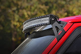 Rough Country - LED Light Mount - Upper Windshield - 50 In. Curved - Jeep Cherokee XJ (84-01)