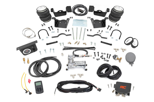 Rough Country - Air Spring Kit W/compressor - Wireless Controller - Chevy/GMC 2500HD/3500HD (20-25)