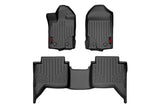 Rough Country - Floor Mats - FR & RR - Ford Ranger 2WD/4WD (2019-2023)