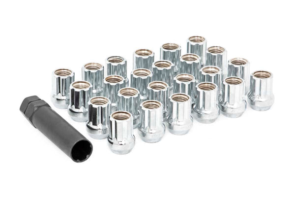 Rough Country - M12 X 1.5 Lug Nut Set Of 24 -Chrome - Open End