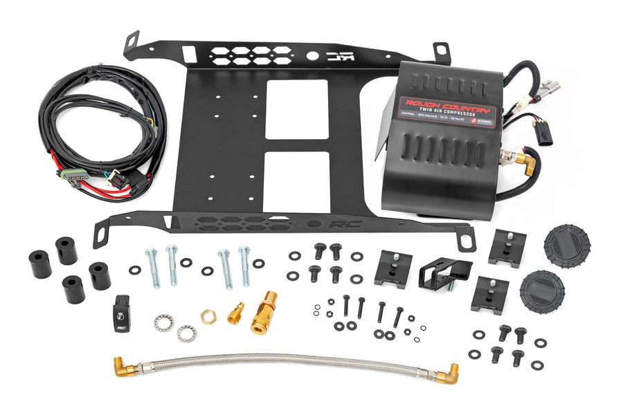 Rough Country - Under Seat Compressor Kit - Toyota Tacoma 2WD/4WD (2005-2023)