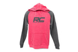 Rough Country - Rough Country Hoodie - Heater - Red/Gray - LG
