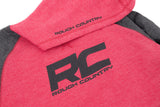 Rough Country - Rough Country Hoodie - Heater - Red/Gray - MD