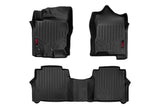 Rough Country - Floor Mats - FR & RR - Crew Cab - Nissan Titan (17-24)/Titan XD (16-24)