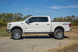 Rough Country - Oval Nerf Step - Crew Cab - Black - Ford F-150/Lightning/F-250/F-350/Raptor (15-25)