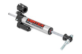 Rough Country - Vertex Steering Stabilizer - Pass-Through - Jeep Wrangler JK/Wrangler Unlimited (07-18)