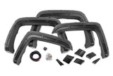 Rough Country - Defender Pocket Fender Flares - G9K Satin Steel - GMC Sierra 1500 (14-18)/Sierra 2500 HD (15-19)