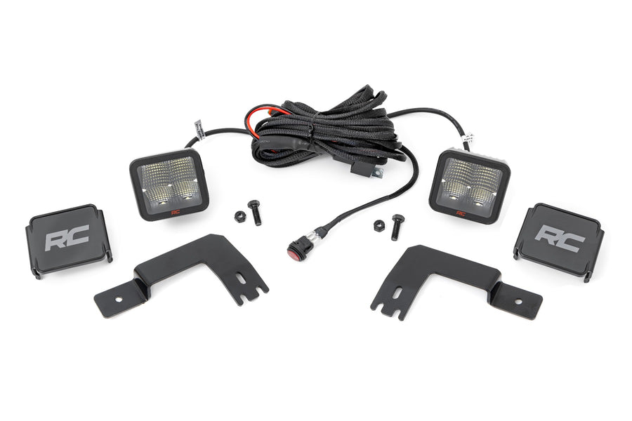 Rough Country - LED Light - Under Bed Mount - 2 In. Spectrum Pair - Polaris XPEDITION ADV 5