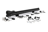 Rough Country - LED Light Kit - Grill Mount - 30 In. Black Single Row - Ford F-250/F-350 Super Duty (11-16)