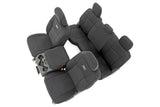 Rough Country - Seat Covers - FR & RR - 60/40 Rear Seat - Ram 2500 2WD/4WD (2019-2024)