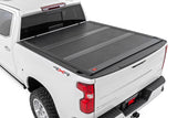 Rough Country - Hard Low Profile Bed Cover - 6'7 In. Bed - Rail Cap - Chevy/GMC 1500/2500HD/3500HD (14-19 & Classic)