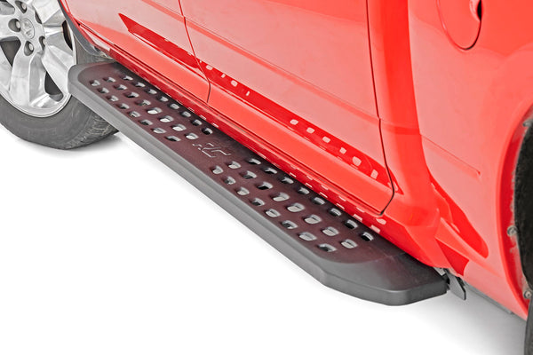 Rough Country - RPT2 Running Boards - Crew Cab - Black - Ram 1500 2WD/4WD (2010-2018 & Classic)