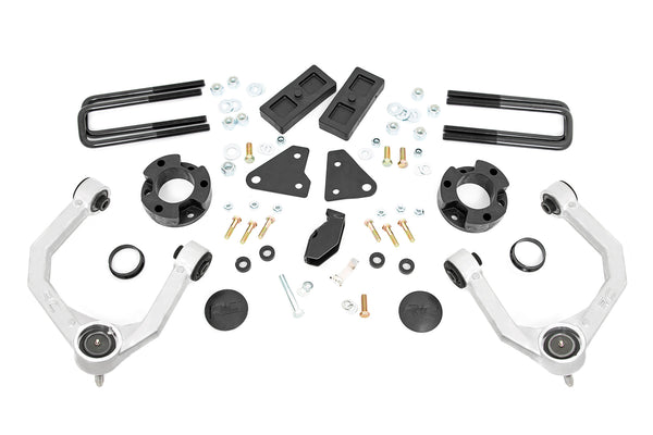 Rough Country - 3.5 Inch Lift Kit - Forged Alum UCA - Cast Steel Knucles - Ford Ranger (19-23)