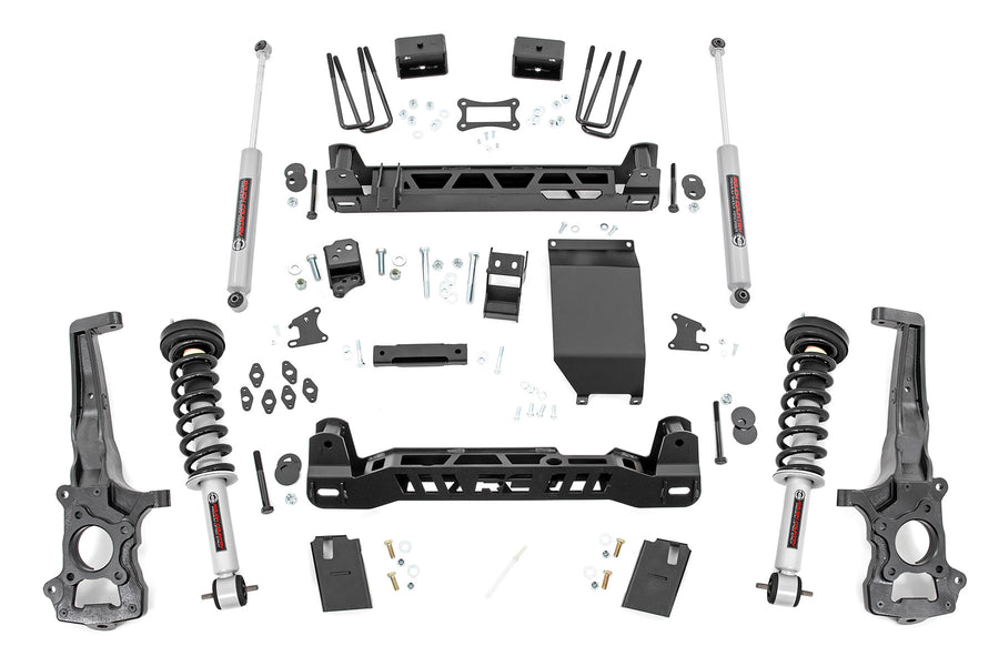 Rough Country - 6 Inch Lift Kit - N3 Struts - Ford Ranger 4WD (2019-2023)