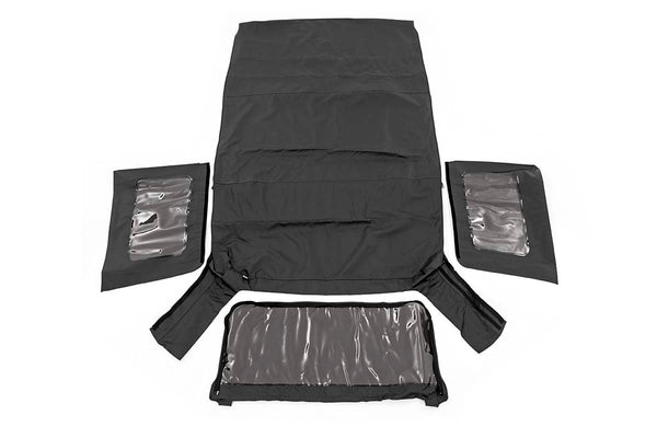 Rough Country - Soft Top - Replacement - Black - 4 Door - Jeep Wrangler Unlimited (07-09)