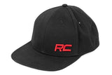 Rough Country - Rough Country Hat - Flat Bill - Red Logo - Black