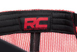 Rough Country - Rough Country Hat - Red Mesh - Rough Country Patch - Black/Red