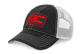 Rough Country - Rough Country Hat - White Mesh - Rough Country Patch - Black/Red