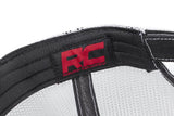 Rough Country - Rough Country Hat - White Mesh - Rough Country Patch - Black/Red