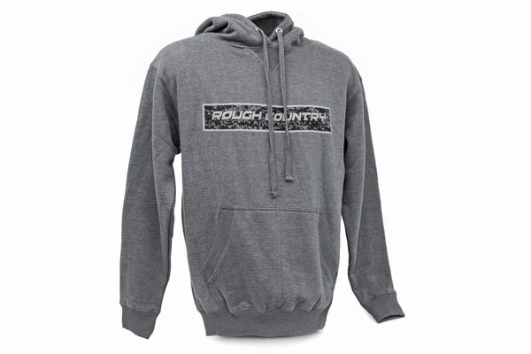 Rough Country - Rough Country Hoodie - Digital - Grey - SM