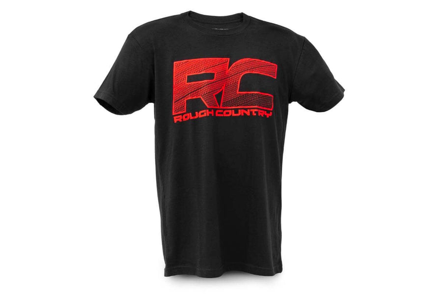 Rough Country - Rough Country T-Shirt - Pattern - Black - XL