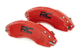 Rough Country - Caliper Covers - Front Only - Red - Toyota Tacoma 2WD/4WD (2005-2023)