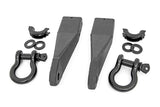 Rough Country - Tow Hook Brackets - D-Ring Combo - GMC Sierra 2500 HD 2WD/4WD (2020-2025)