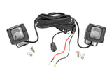 Rough Country - 2 Inch Black Series LED Light Pods - SAE Fog - Yellow
