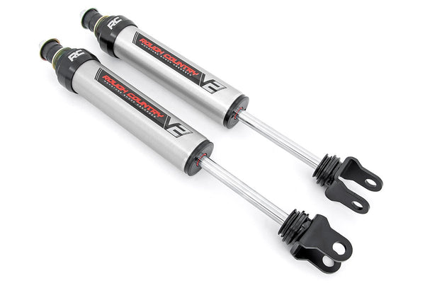Rough Country - V2 Front Shocks - 0-3 In. - Chevy/GMC Sierra 1500/Silverado 1500/Tahoe/Yukon (99-06 & Classic)