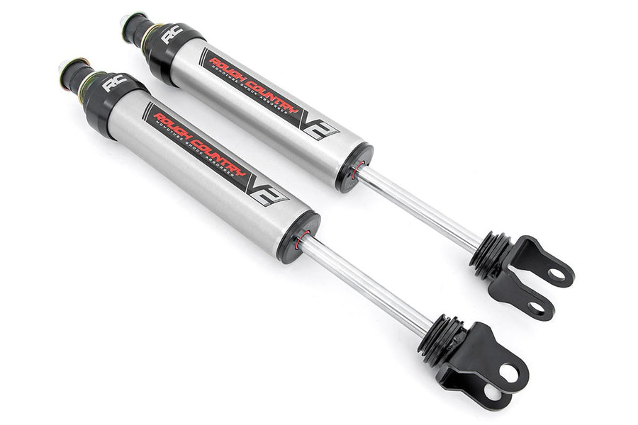 Rough Country - V2 Front Shocks - 0-3 In. - Chevy/GMC Sierra 1500/Silverado 1500/Tahoe/Yukon (99-06 & Classic)