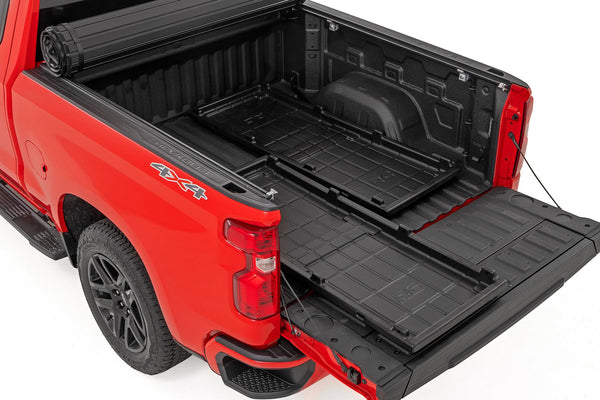 Rough Country - Truck Bed Cargo Storage Tray - Easy Access - Long Bed Storage Tray