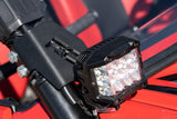 Rough Country - LED Light Kit - Cage Mount - 2 In. Black Pair - Honda Talon 1000