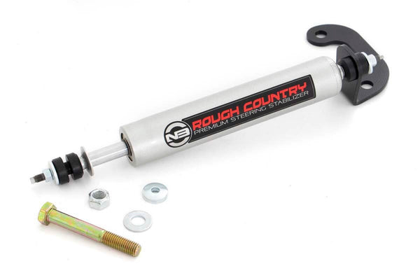 Rough Country - N3 Steering Stabilizer - Chevy K1500 Truck & SUV 4WD (1988-1999)