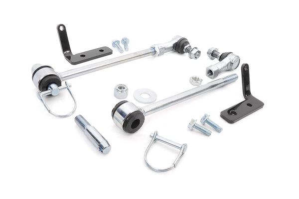 Rough Country - Quick Disconnect Sway Links - 3.5-6 Inch Lift - Jeep Gladiator JT/Wrangler JK/Wrangler Unlimited