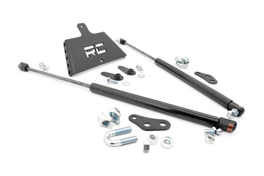Rough Country - Hood Struts - Hydraulic - Jeep Wrangler TJ (97-06)/Wrangler Unlimited (04-06)