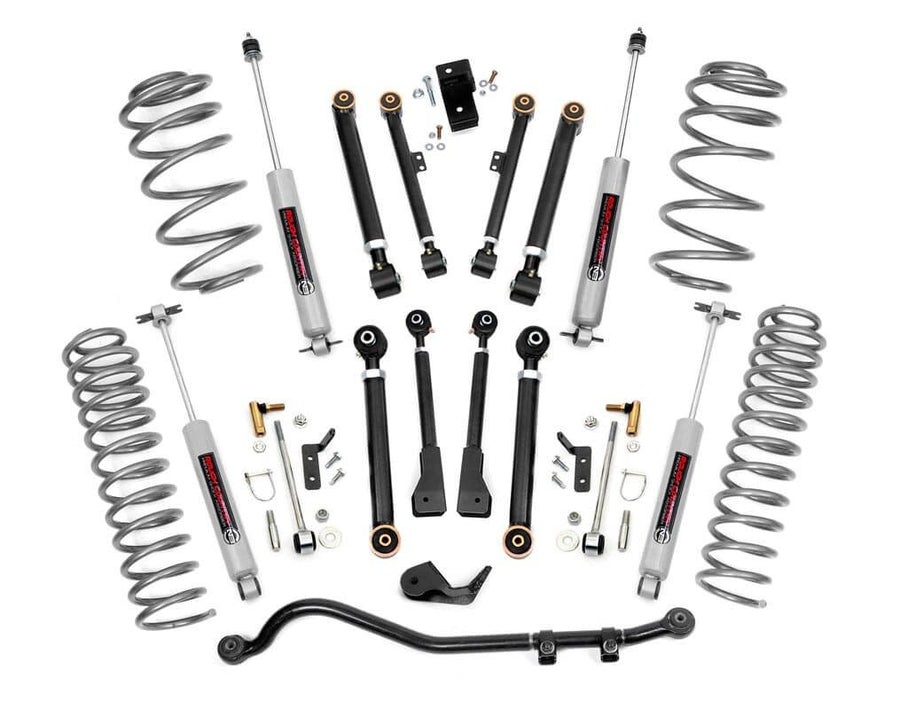 Rough Country - 2.5 Inch Lift Kit - X-Series - Jeep Wrangler TJ (97-06)/Wrangler Unlimited (04-06)