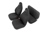 Rough Country - Seat Covers - Front And Rear - Jeep Wrangler TJ 4WD (1997-2002)