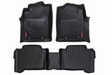 Rough Country - Floor Mats - Front And Rear - Toyota Tacoma 2WD/4WD (2012-2015)