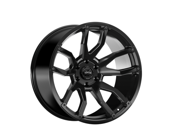 Rough Country - Torque Impact/Satin Black- 20x9/6x135/-12mm