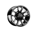 Rough Country - Torque Impact/Gloss Black W/Milled Accents/20x9/8x180/0mm