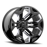 Rough Country - Torque Pulse / Gloss Black / 20x9 / 6x5.5 / 0mm - TW405C-2090833300
