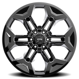 Rough Country - Torque Pulse / Gloss Black / 20x9 / 6x5.5 / 0mm - TW405C-2090833300