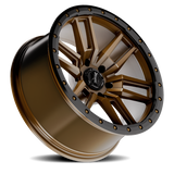 Rough Country - Torque Pritchett/Bronze W/Black Lip/20x9/6x5.5/-12mm