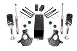 Rough Country - 3.5 Inch Lift Kit - Alu/Stamp Steel LCA - N3 Strut - Chevy/GMC 1500 (14-18 & Classic)