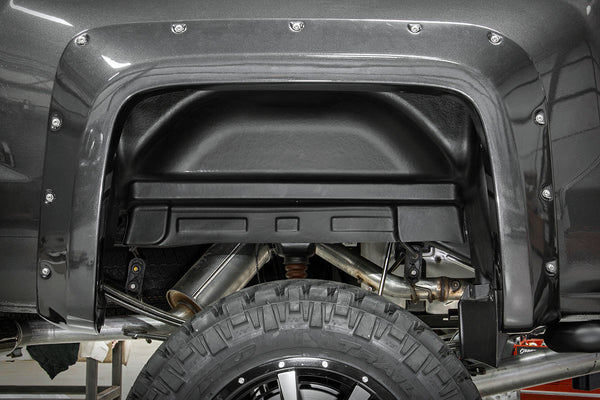 Rough Country - Rear Wheel Well Liners - GMC Sierra 1500/Sierra 2500 HD/Sierra 3500 HD (14-19)