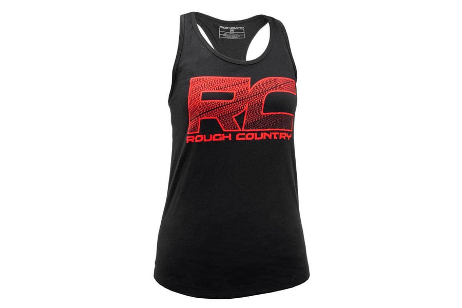 Rough Country - Rough Country Tank Top - Women Fts - Black - XL