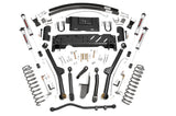 Rough Country - 4.5 Inch Lift Kit - Long Arm - RR AAL - NP231 - V2 - Jeep Cherokee XJ (84-01)