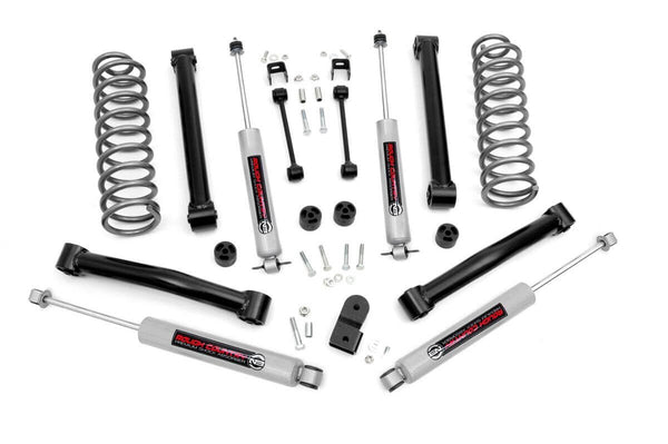 Rough Country - 3.5 Inch Lift Kit - V-8 Motor - Jeep Grand Cherokee ZJ 2WD/4WD (1993-1998)