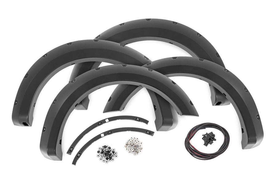 Rough Country - Pocket Fender Flares - SZ Blue Flame - Ford F-150 2WD/4WD (2009-2014)